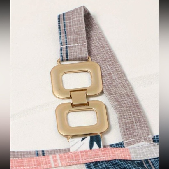 Boho floral print cold shoulder blouse - Picture 2 of 5